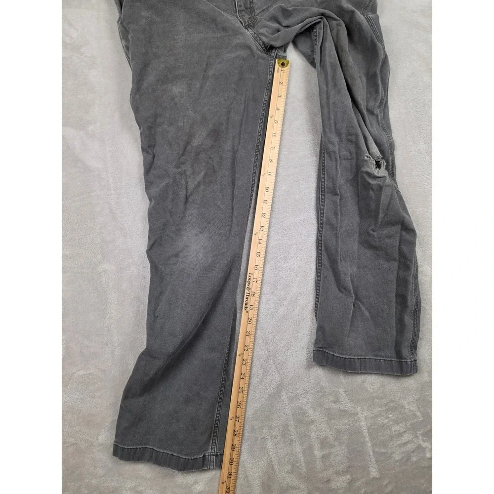 Carhartt Relaxed Canvas Work Pants Mens 36x32 Fit 35x31 Rugged Flex Carpenter